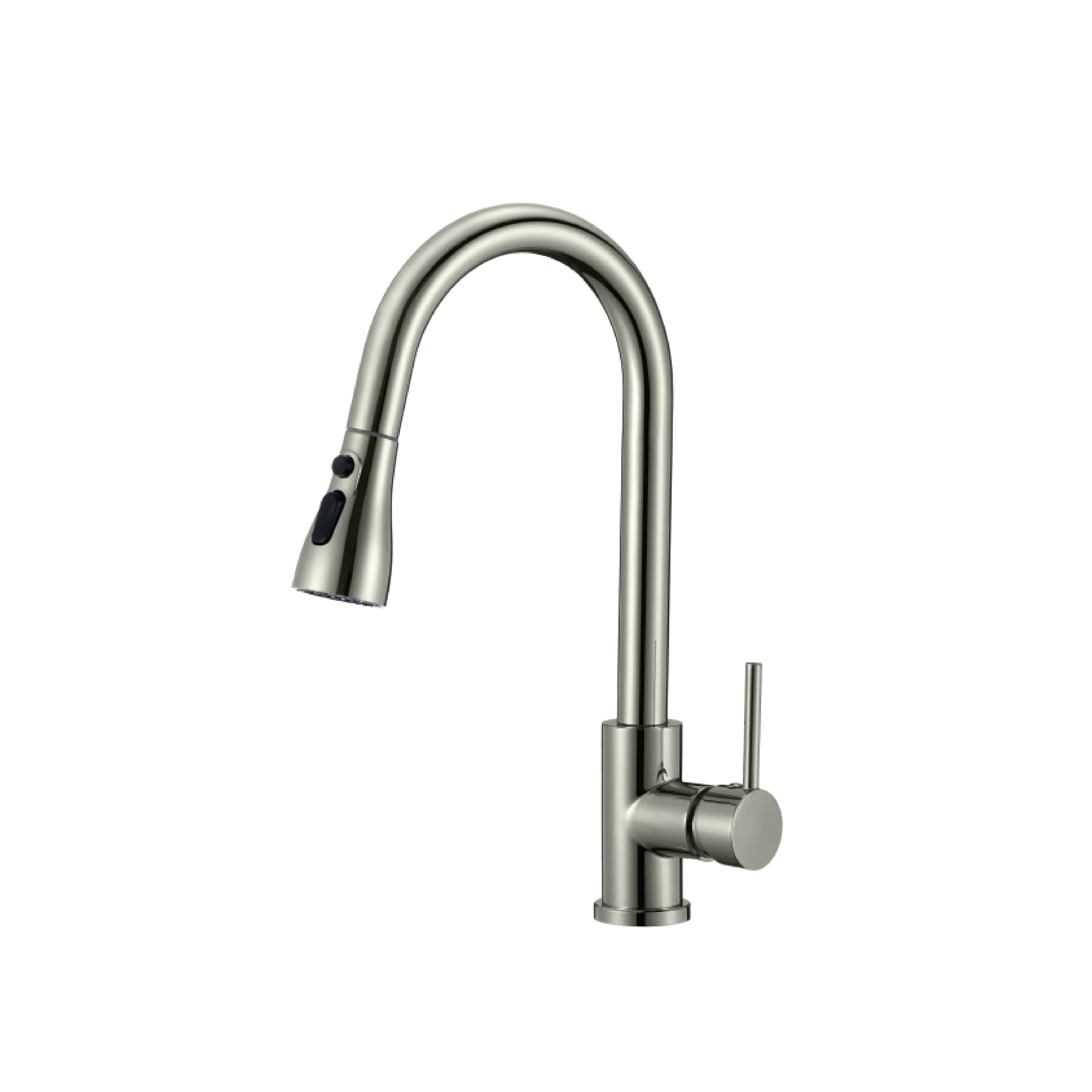 MEZCLADORA P/COCINA AL MUEBLE ACERO INOX. 304 3 FUNCIONES -SATINADO - 0040030059 FRATELLI